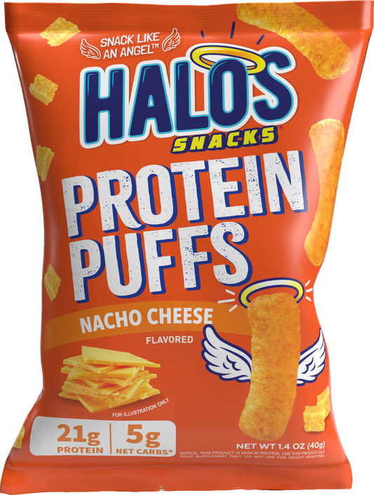 Nacho Cheese Protein Puffs