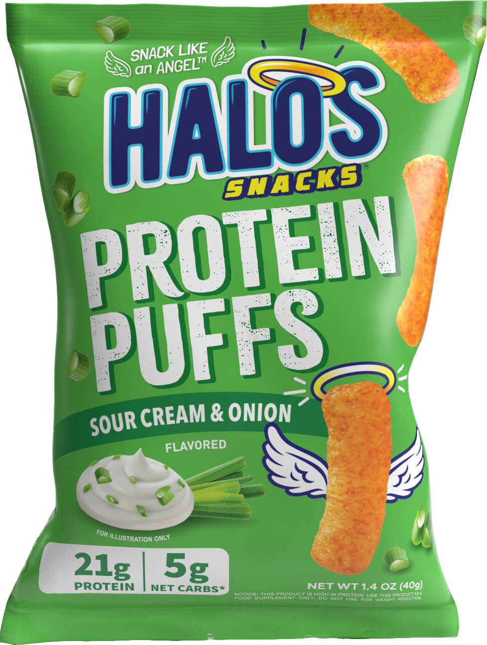 Sour Cream & Onion Protein Puffs
