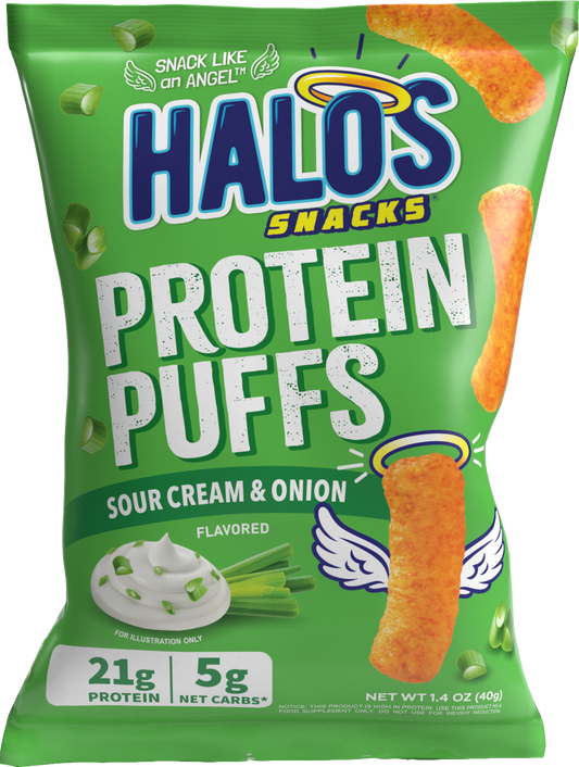 Sour Cream & Onion Protein Puffs