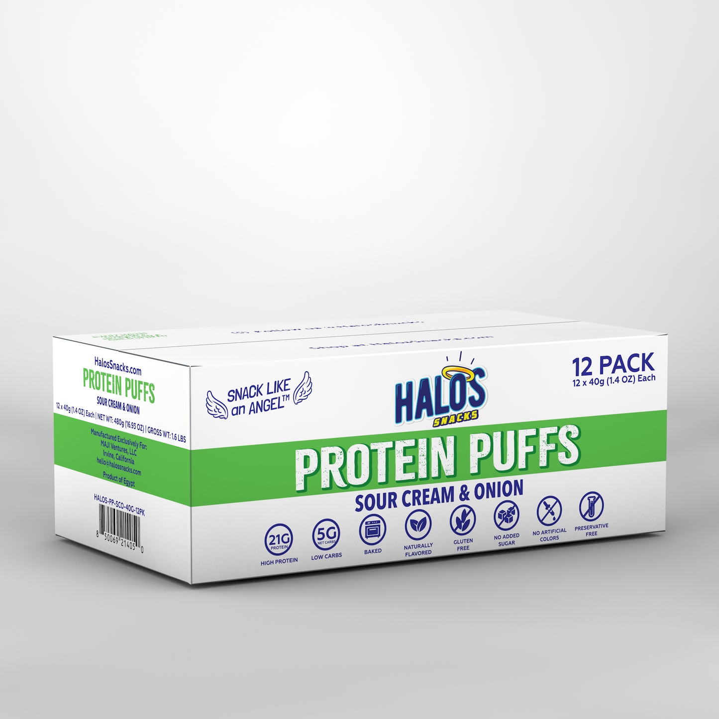 Sour Cream & Onion Protein Puffs